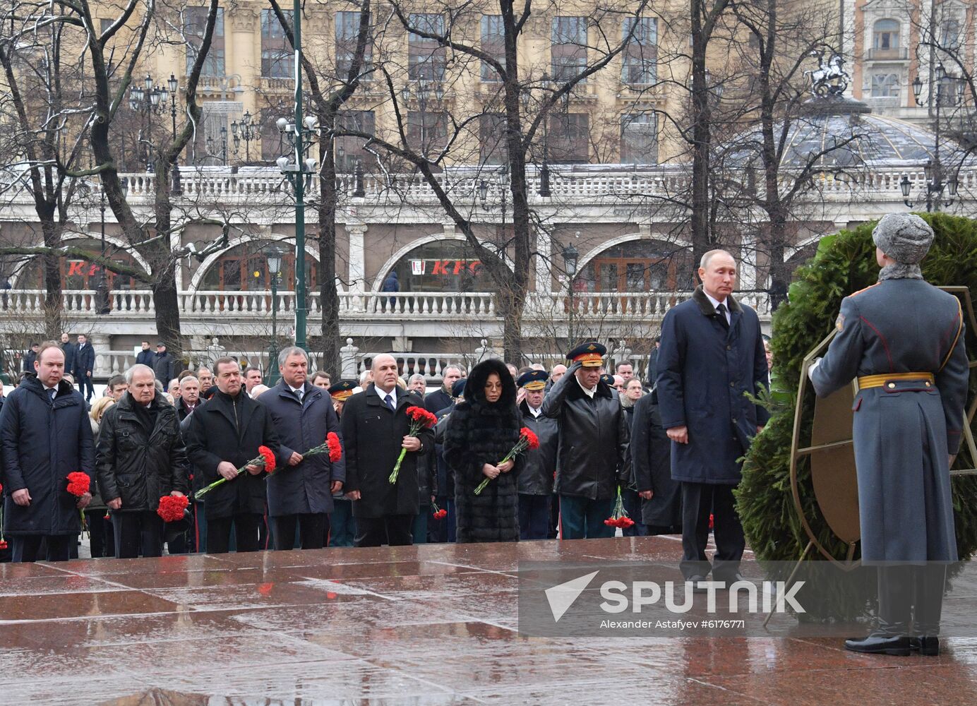 Russia Putin Defender Of The Fatherland Day
