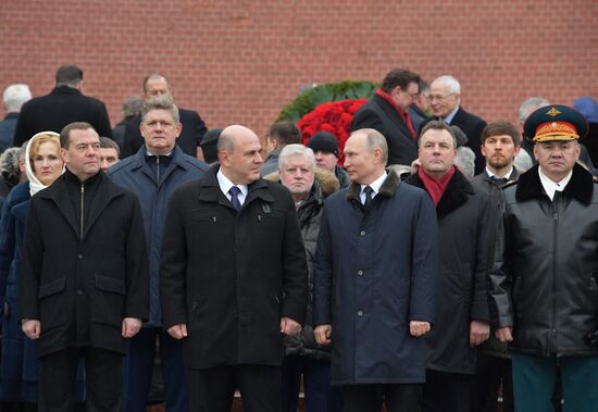 Russia Putin Defender Of The Fatherland Day