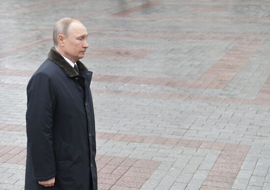 Russia Putin Defender Of The Fatherland Day