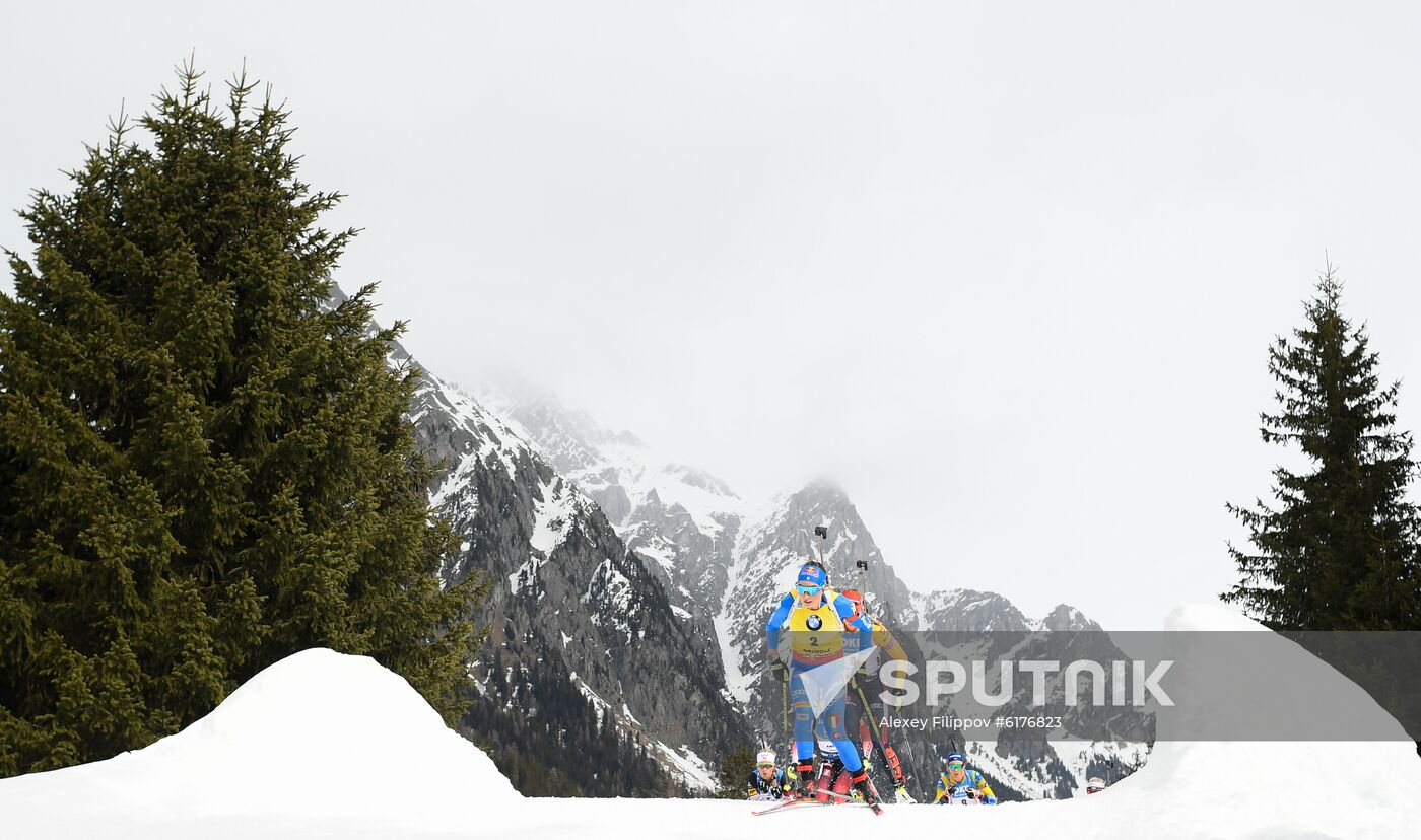 Italy Biathlon Worlds Women Mass Start