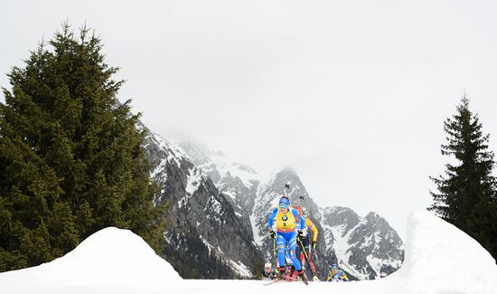 Italy Biathlon Worlds Women Mass Start