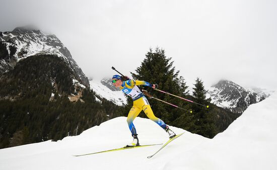 Italy Biathlon Worlds Women Mass Start