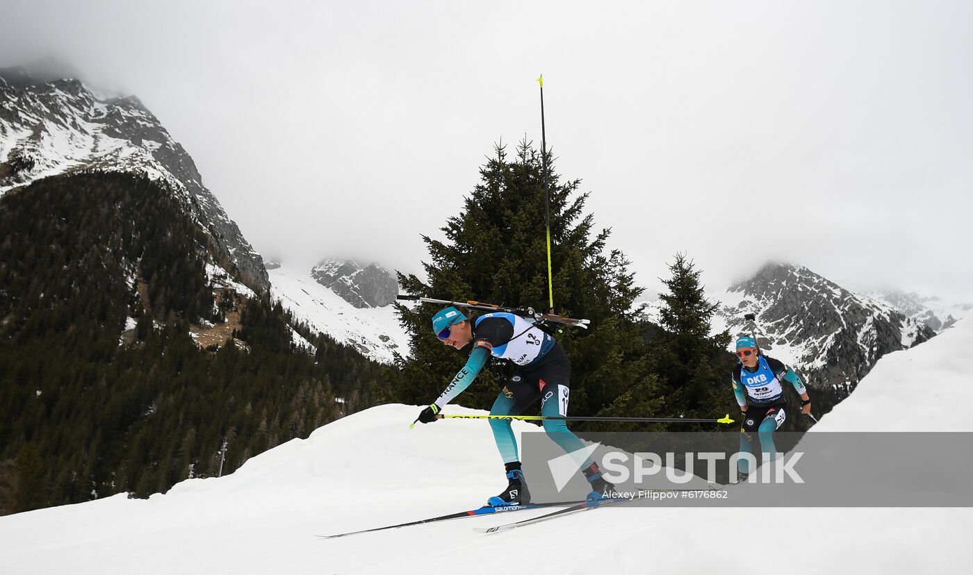 Italy Biathlon Worlds Women Mass Start