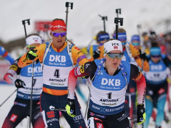 Italy Biathlon Worlds Women Mass Start