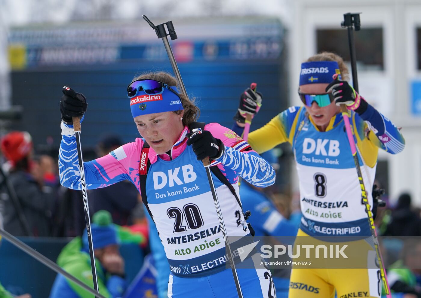 Italy Biathlon Worlds Women Mass Start