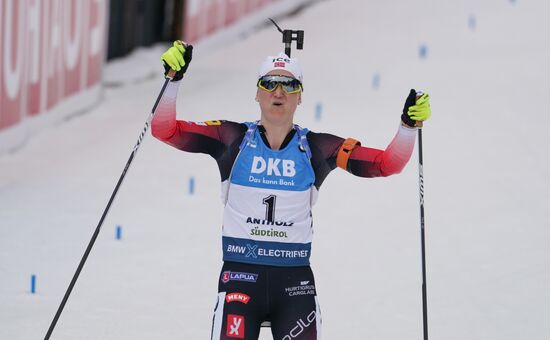 Italy Biathlon Worlds Women Mass Start