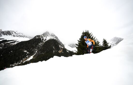 Italy Biathlon Worlds Women Mass Start