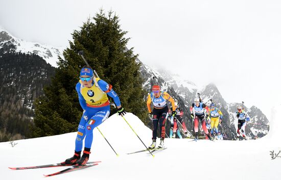 Italy Biathlon Worlds Women Mass Start