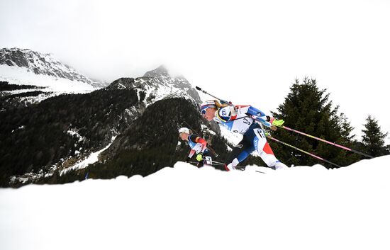 Italy Biathlon Worlds Women Mass Start