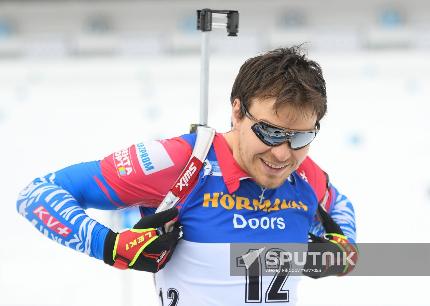 Italy Biathlon Worlds Men Mass Start