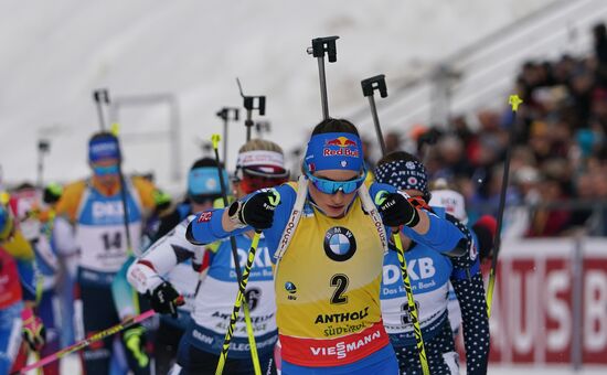 Italy Biathlon Worlds Women Mass Start