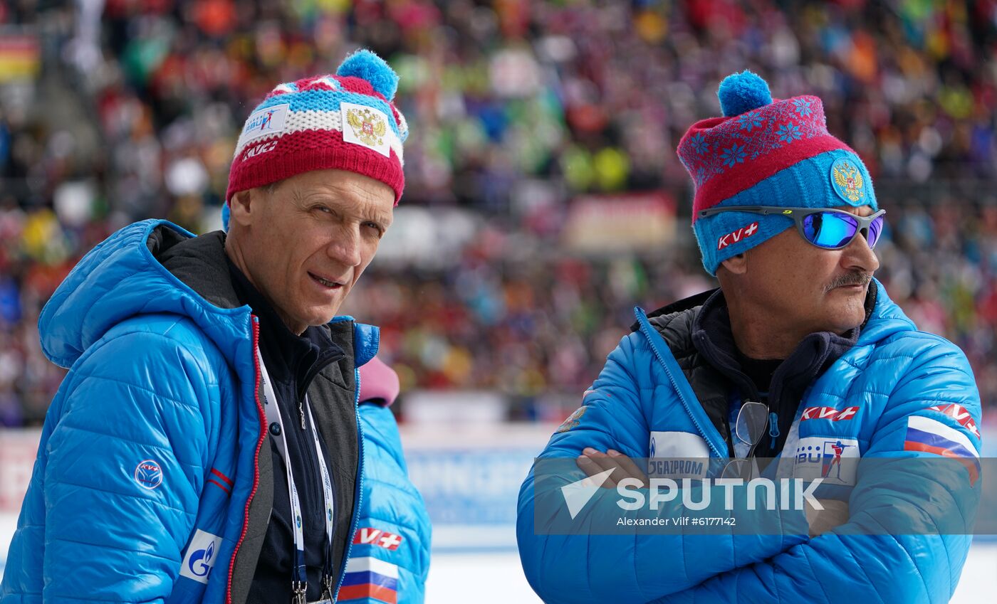 Italy Biathlon Worlds Women Mass Start