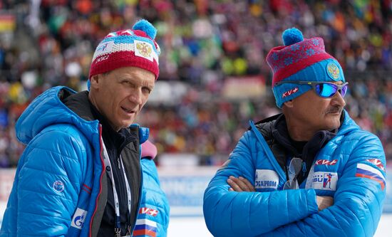 Italy Biathlon Worlds Women Mass Start