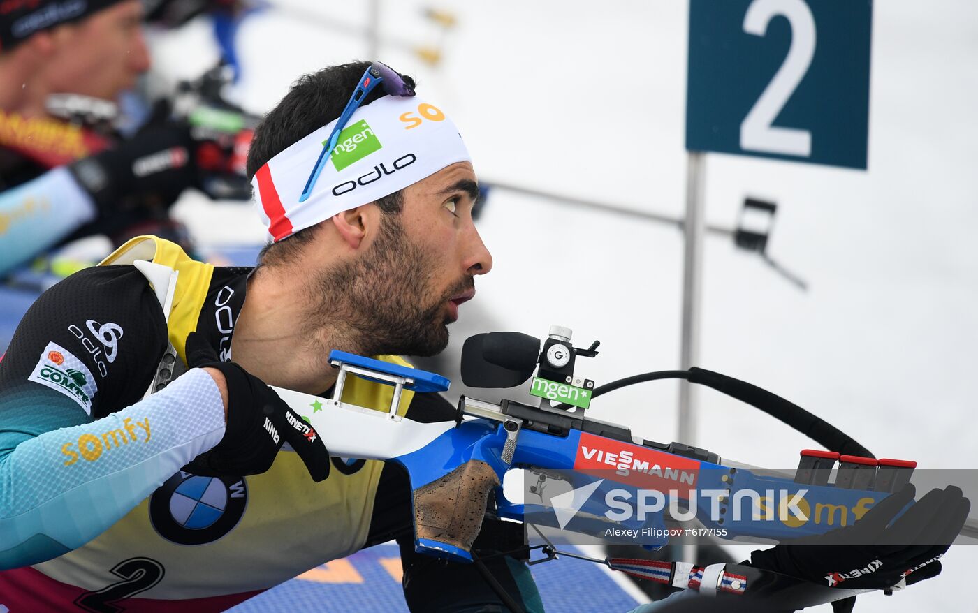 Italy Biathlon Worlds Men Mass Start