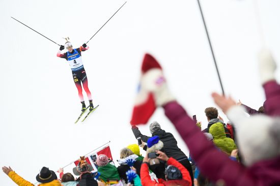 Italy Biathlon Worlds Men Mass Start