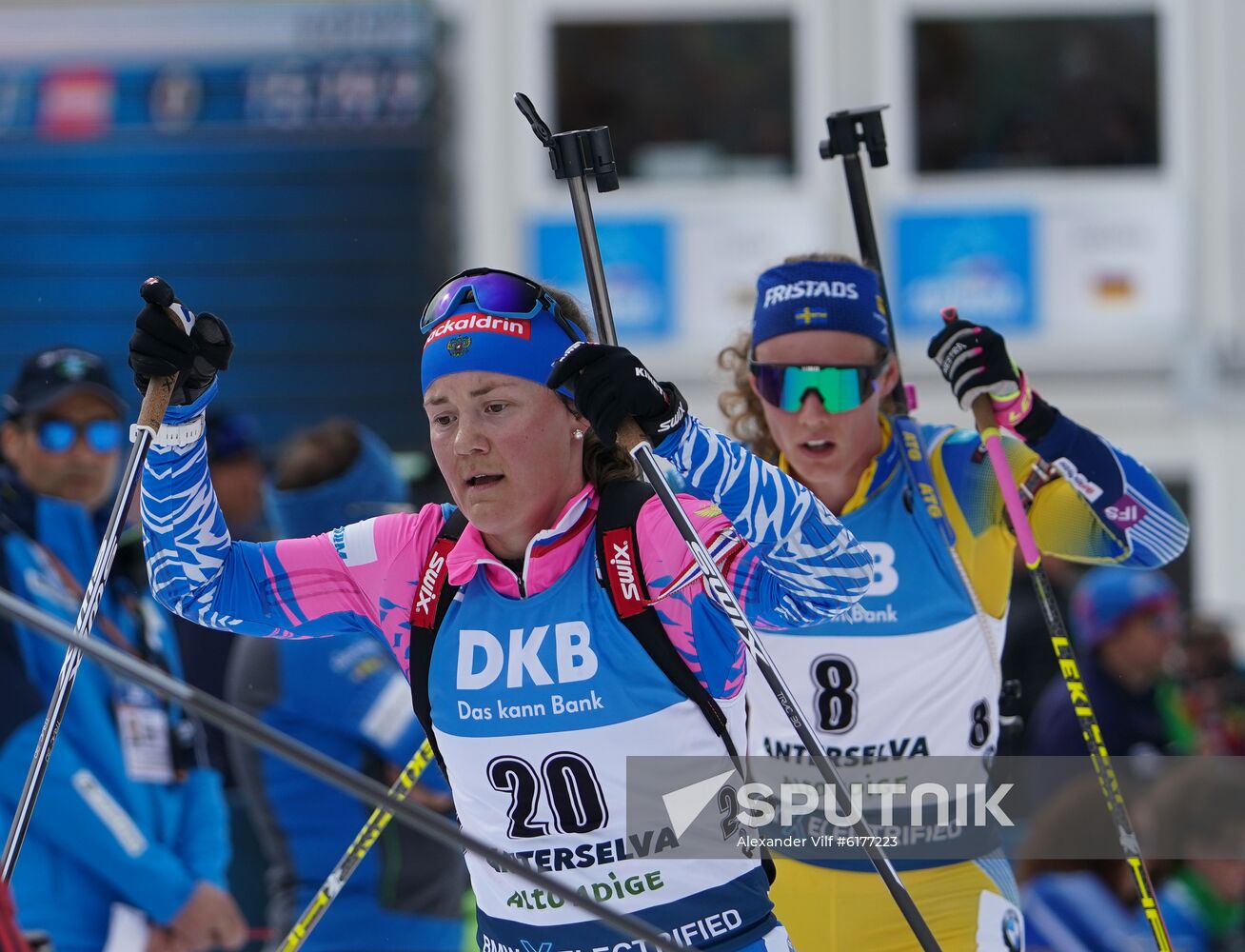 Italy Biathlon Worlds Women Mass Start