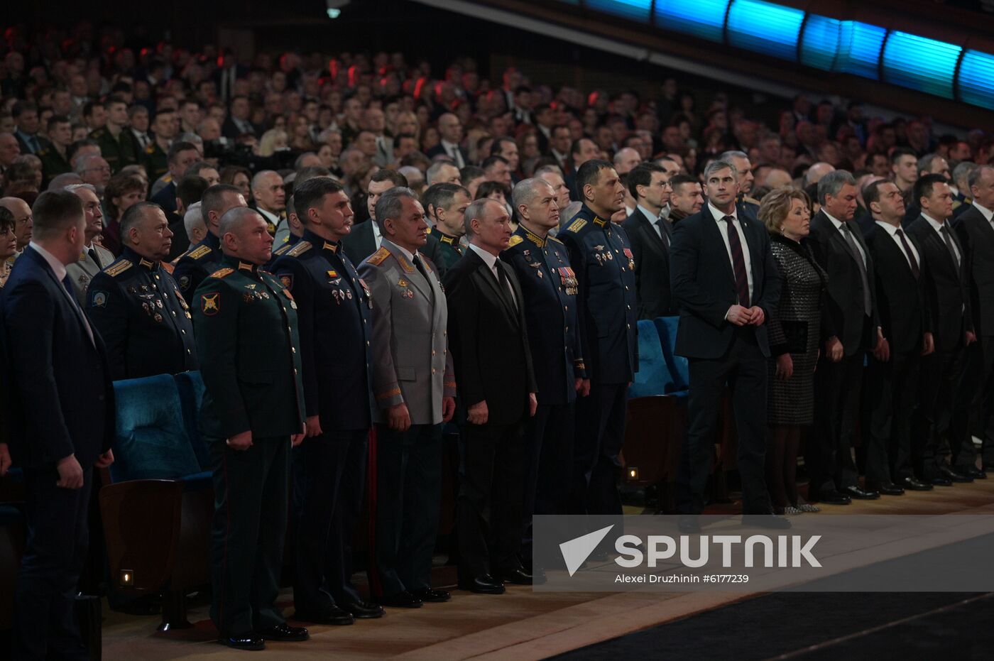 Russia Putin Defender Of The Fatherland Day