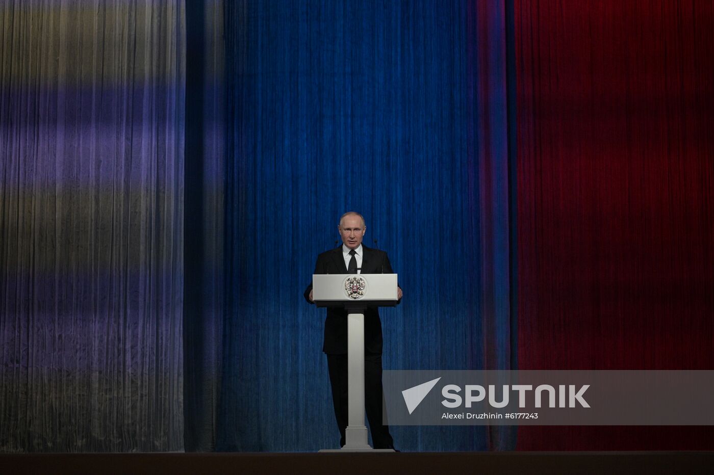 Russia Putin Defender Of The Fatherland Day