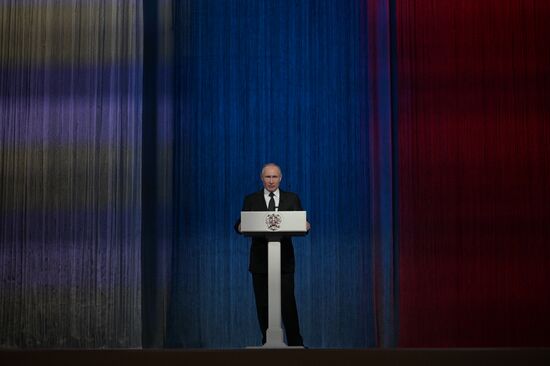 Russia Putin Defender Of The Fatherland Day