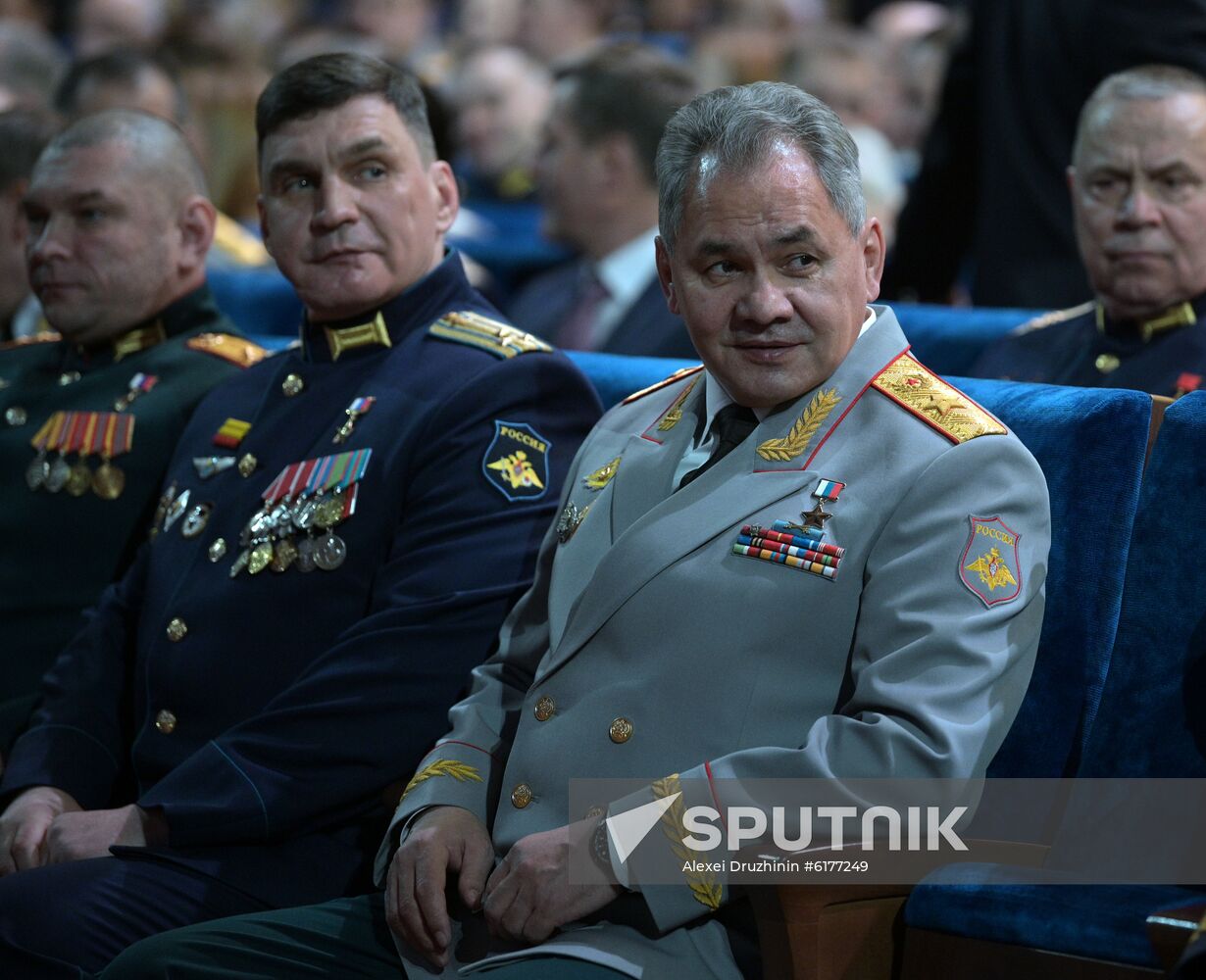 Russia Putin Defender Of The Fatherland Day