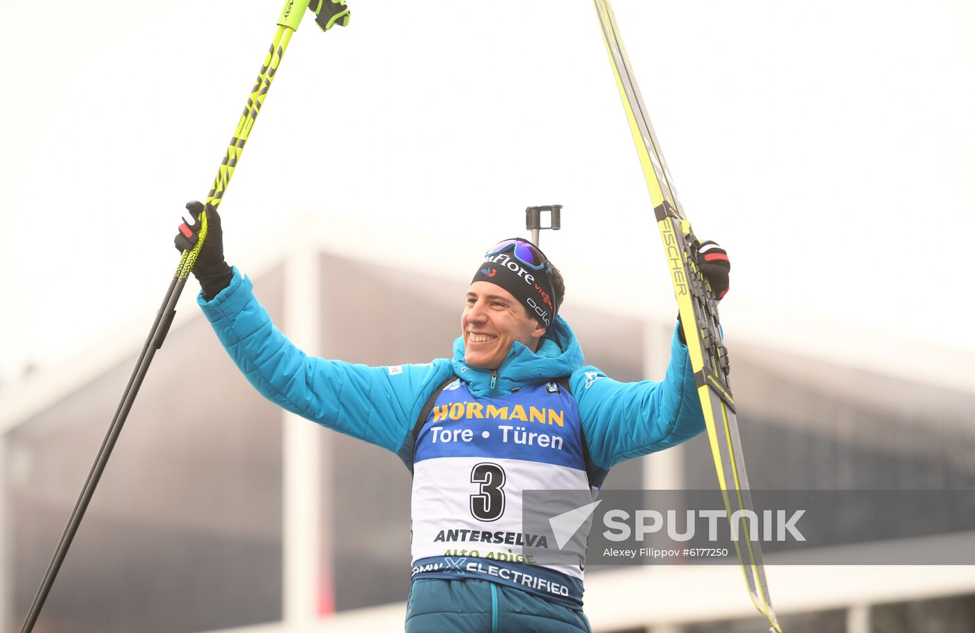 Italy Biathlon Worlds Men Mass Start