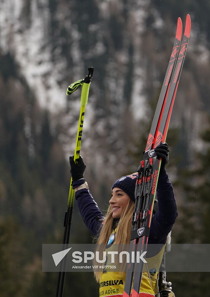 Italy Biathlon Worlds Women Mass Start