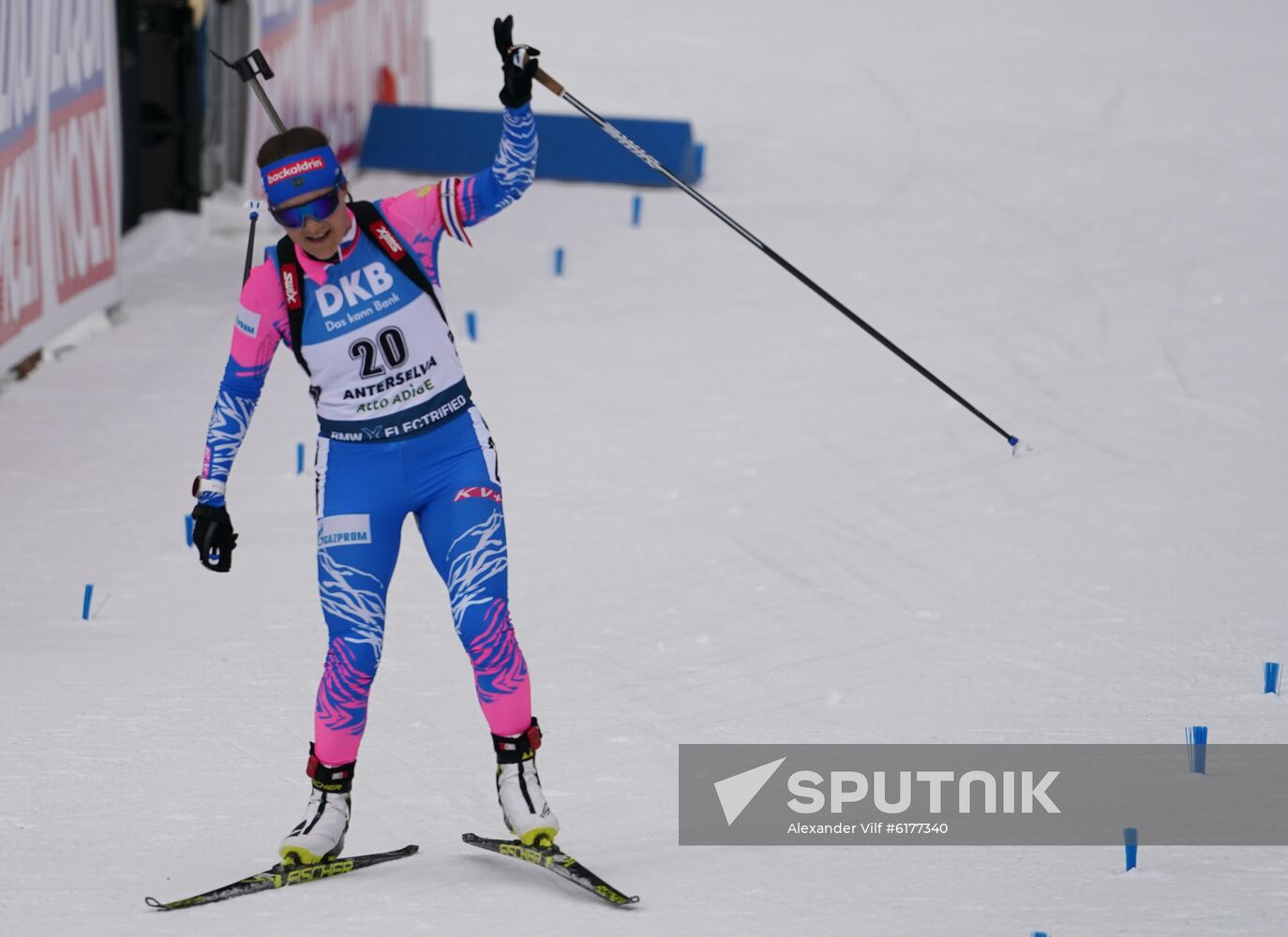 Italy Biathlon Worlds Women Mass Start