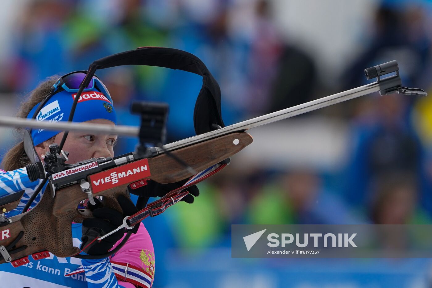 Italy Biathlon Worlds Women Mass Start