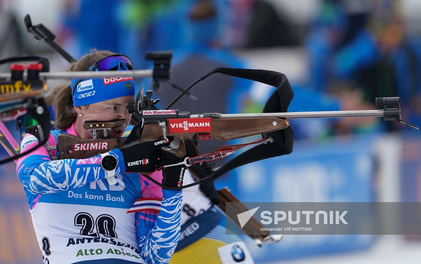 Italy Biathlon Worlds Women Mass Start