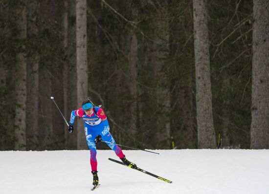 Italy Biathlon Worlds Men Mass Start