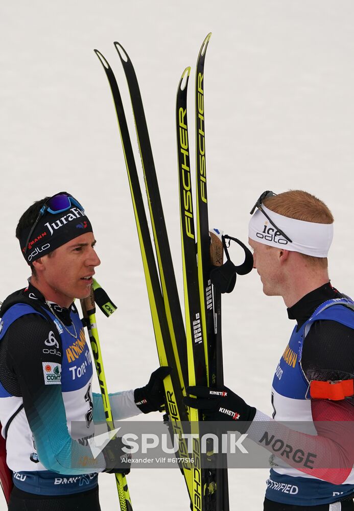 Italy Biathlon Worlds Men Mass Start