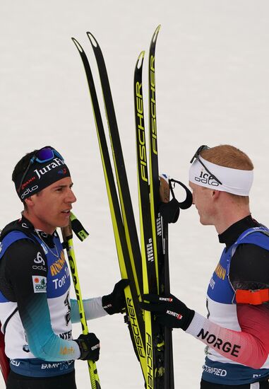 Italy Biathlon Worlds Men Mass Start