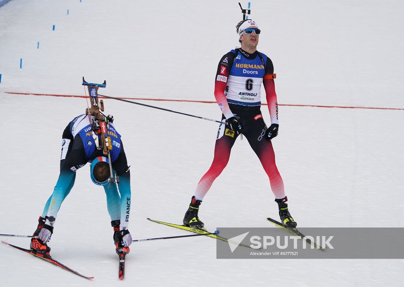 Italy Biathlon Worlds Men Mass Start