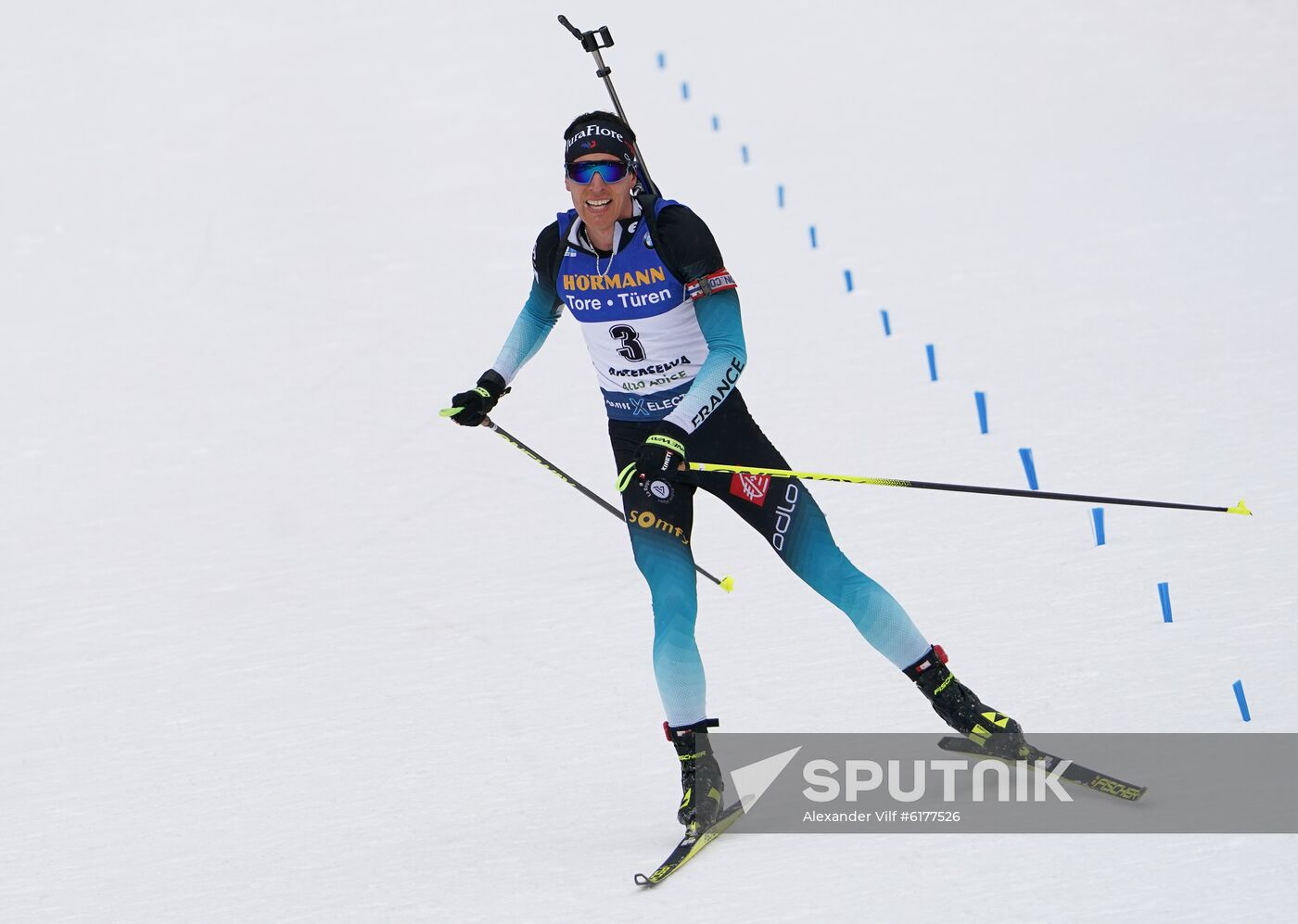 Italy Biathlon Worlds Men Mass Start