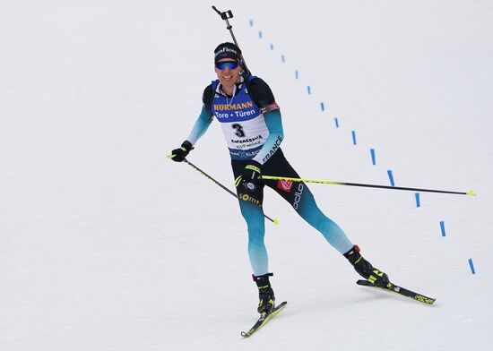 Italy Biathlon Worlds Men Mass Start