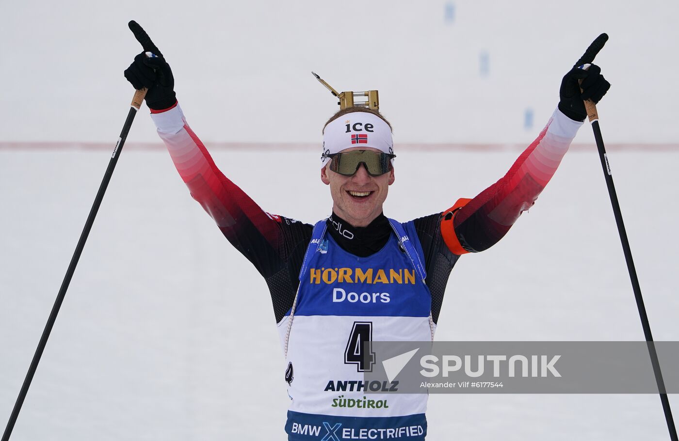 Italy Biathlon Worlds Men Mass Start