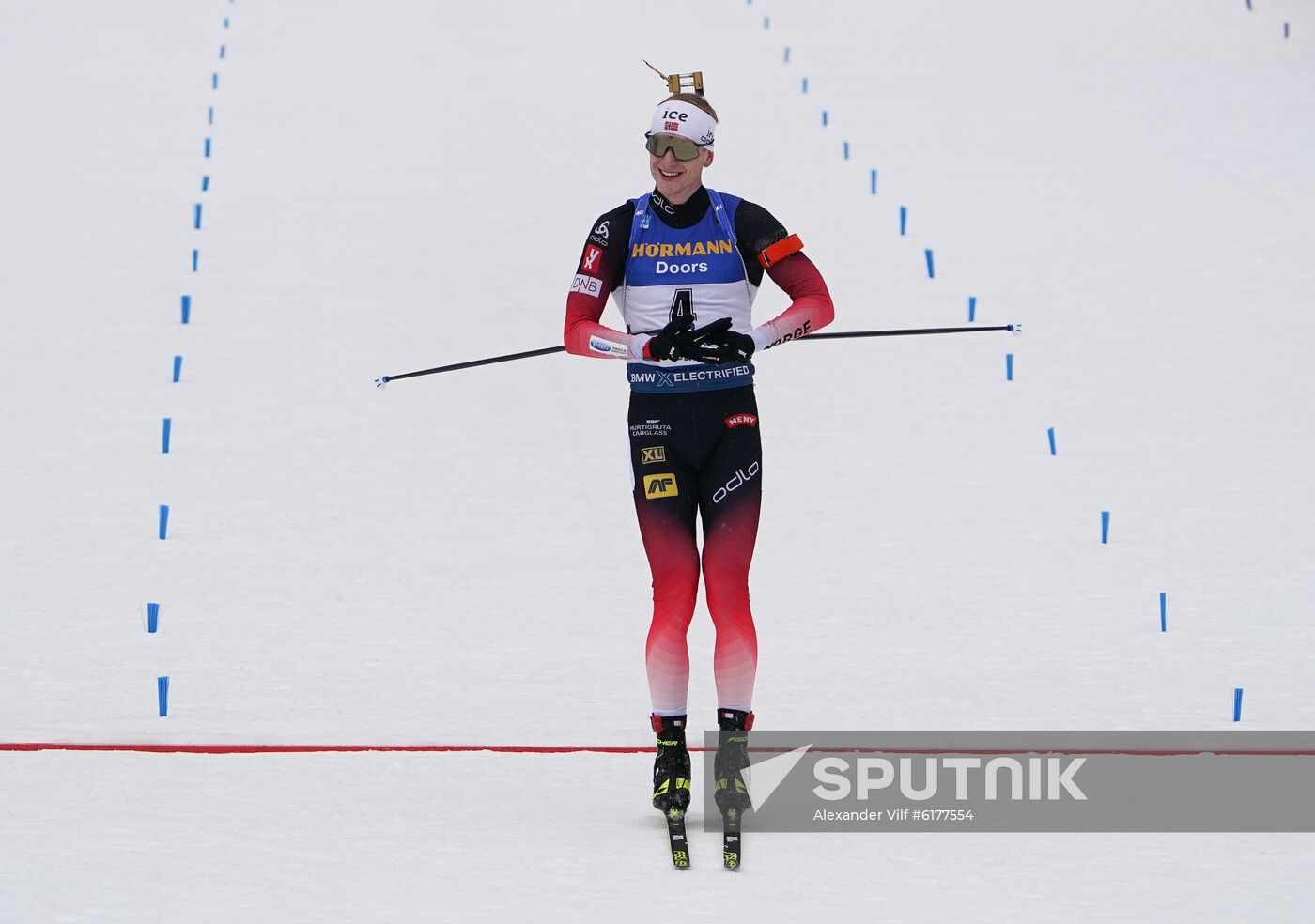 Italy Biathlon Worlds Men Mass Start