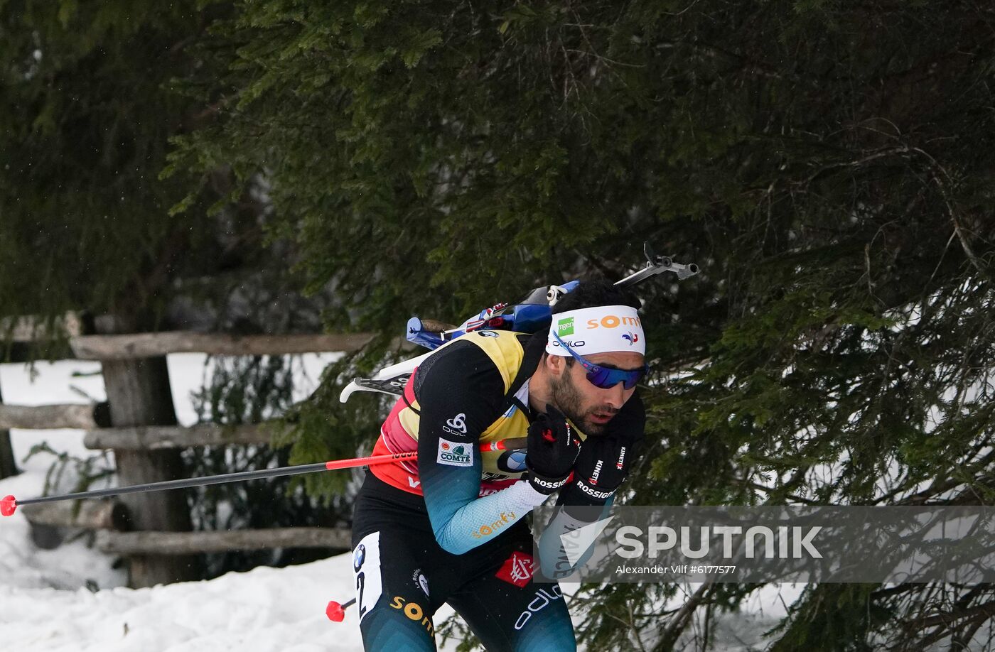 Italy Biathlon Worlds Men Mass Start