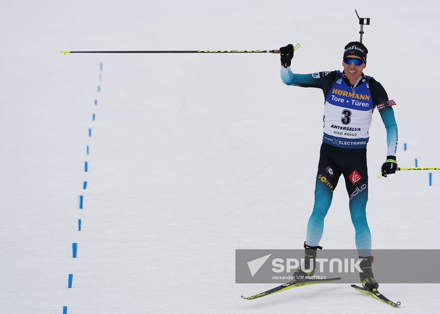 Italy Biathlon Worlds Men Mass Start
