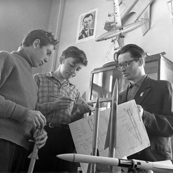 Central Station of Young Technicians in Moscow