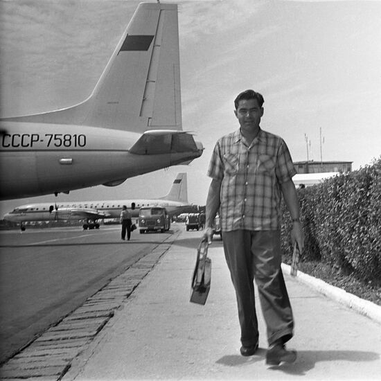 Pilot cosmonaut Andriyan Nikolayev