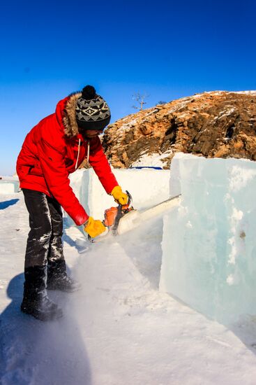 Russia Ice Sculptures 