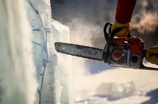 Russia Ice Sculptures 