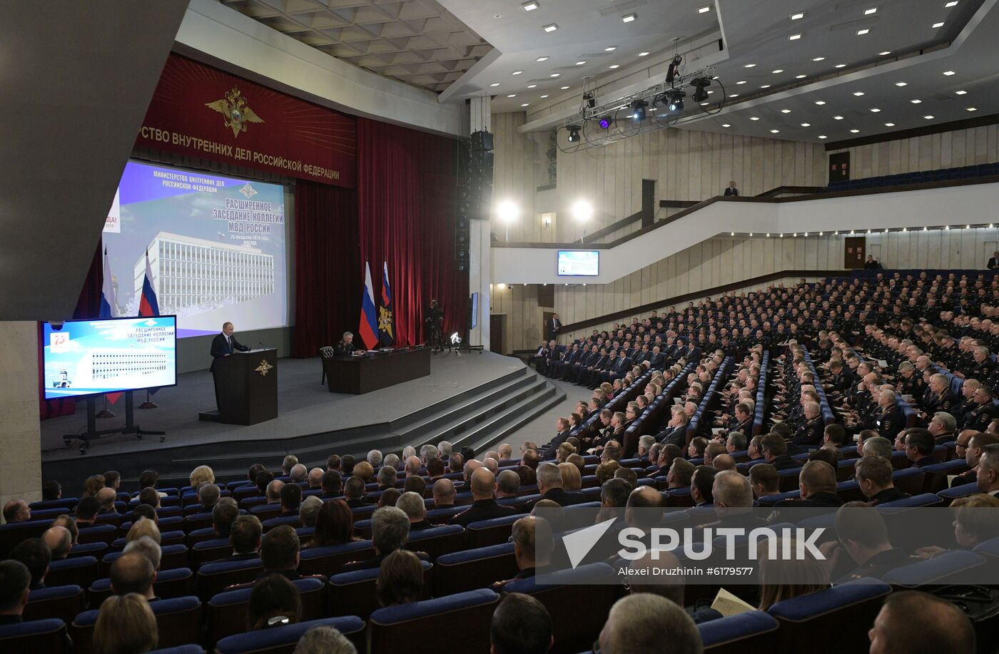 Russia Putin Interior Ministry Meeting