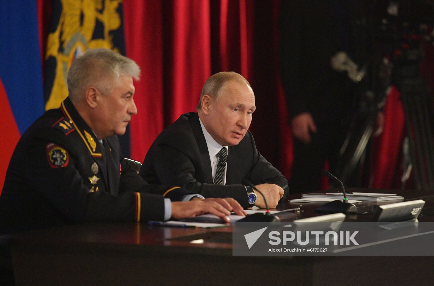 Russia Putin Interior Ministry Meeting