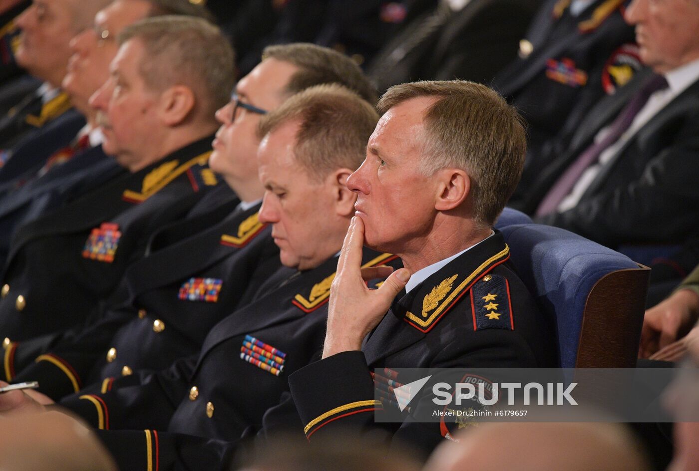 Russia Putin Interior Ministry Meeting