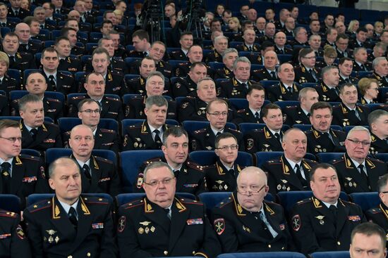 Russia Putin Interior Ministry Meeting