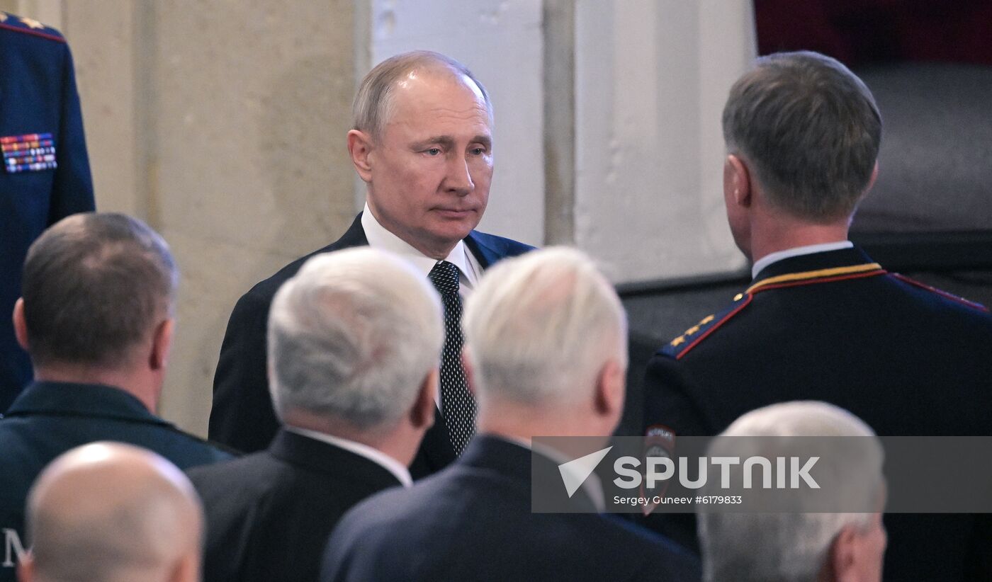 Russia Putin Interior Ministry Meeting