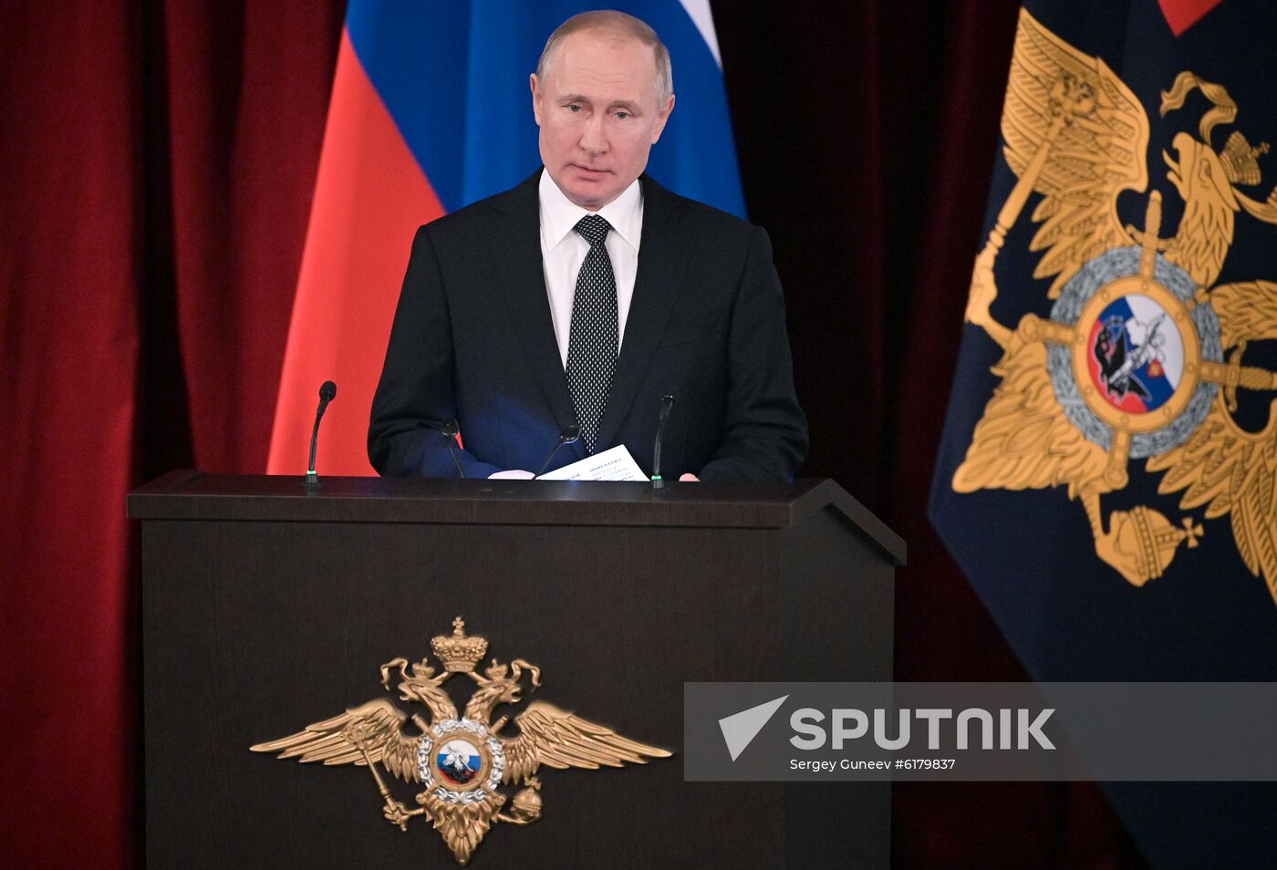 Russia Putin Interior Ministry Meeting