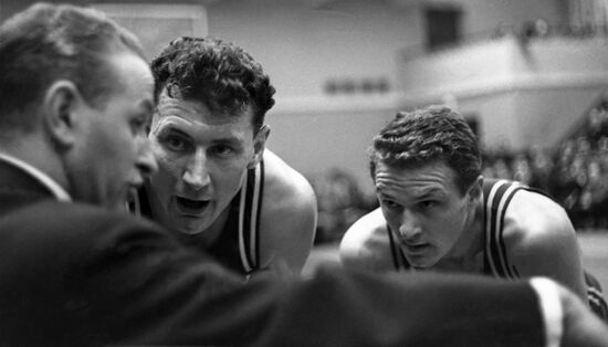 Basketball coach Alexander Gomelsky